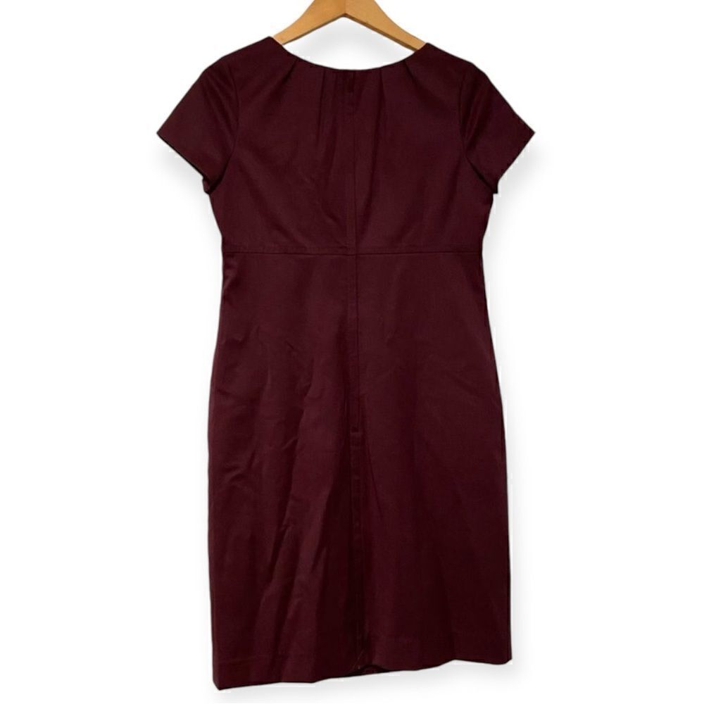 Pendleton Petite Purple Full Zip Back Casual Wool Blend Dress Size 10P - Picture 2 of 5